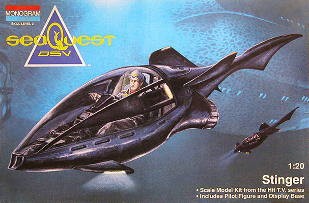 seaQuest Stinger - Monogram - Box Art