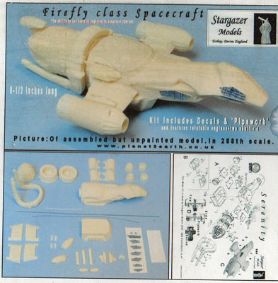 "Firefly" Serenity - Stargazer Models Box Art