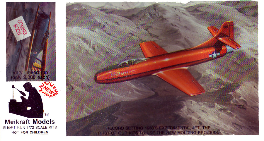 Douglas D-558-1 Skystreak - Meikraft Box Art