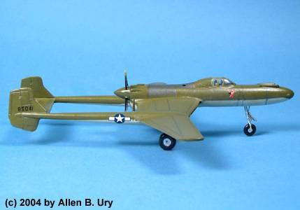 Vultee X-54 Swoose Goose - Planet Models - 2