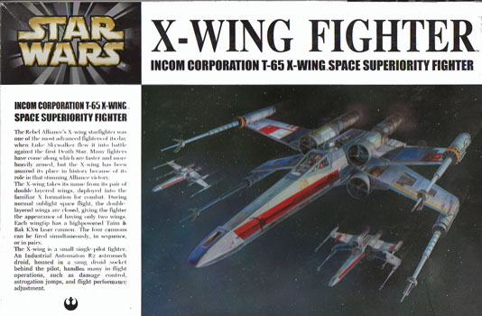 T-65 X-Wing Fighter - Fine Molds Box Art