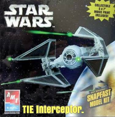 TIE Interceptor - MPC - 2005 AMT Release Box Art