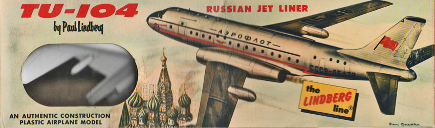 TU-104 - Lindberg Line Box Art