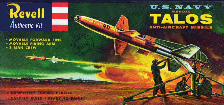 Bendix Talos Missile - Revell Box Art