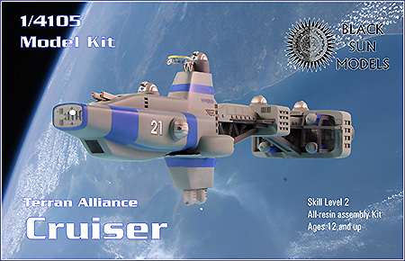 Terran Alliance Cruiser - Black Sun Models Box Art