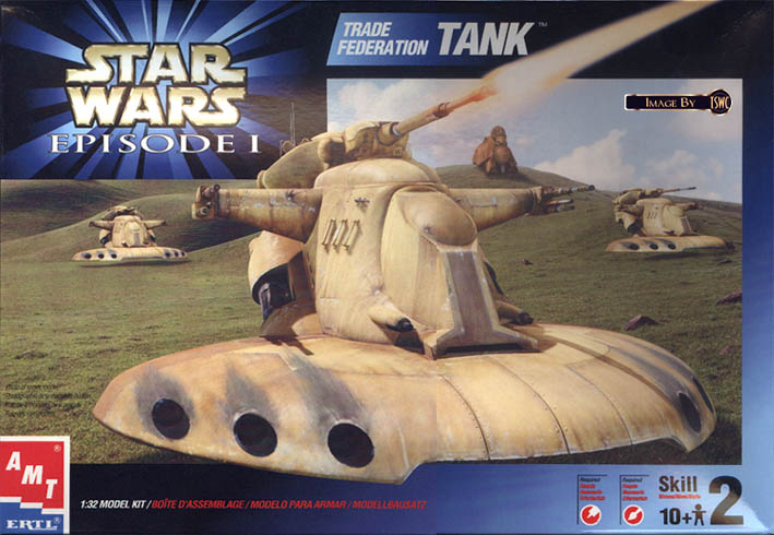 Trade Federation Tank Box Art