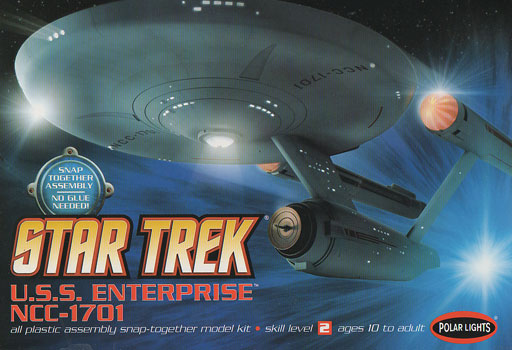 U.S.S. Enterprise - Polar Lights - Box Art 2