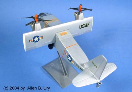 Hiller X-18 Tilt Wing VTOL 5