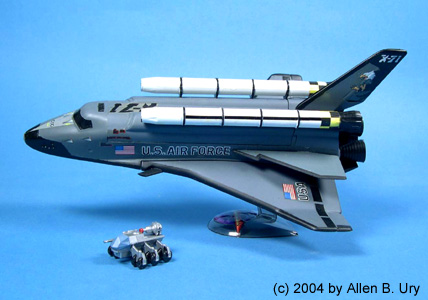 X-71 Space Shuttle & Armadillo - Revell/Monogram - 3