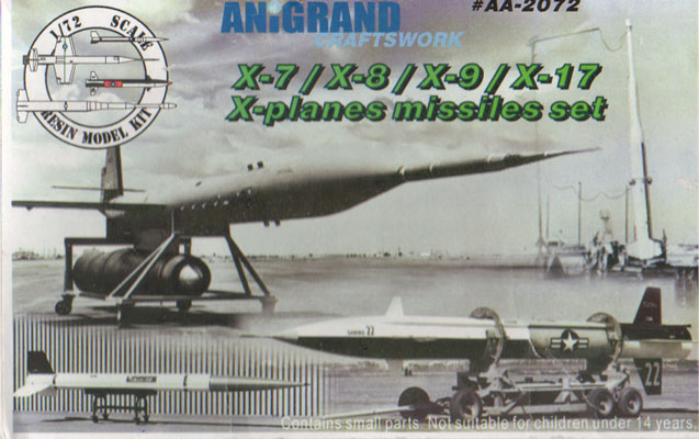 X-Planes Missile Set - Anigrand Box Art