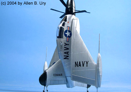 Convair XFY-1 Pogo - KP Models - 2