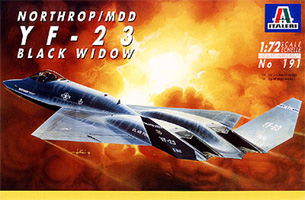 Northrop YF-23 - Italeri Box Art