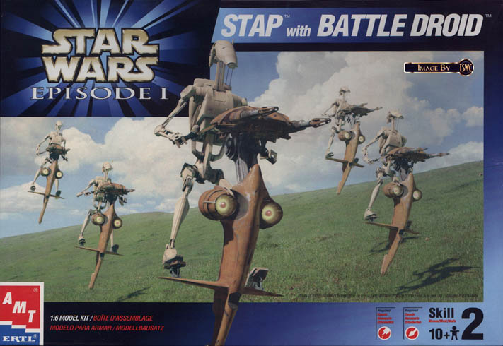 Battledroid and STAP Box Art