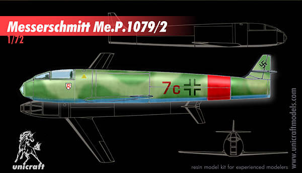 Messerschmitt P.1079/2 - Unicraft Box Art