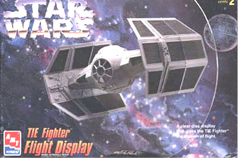 TIE Fighter Advanced - MPC - Flight Display Box Art