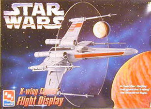 X-Wing Fighter -AMT - Flight Display Box Art